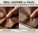 How to Tell Real Leather from Fake — What to Look for Before You Buy